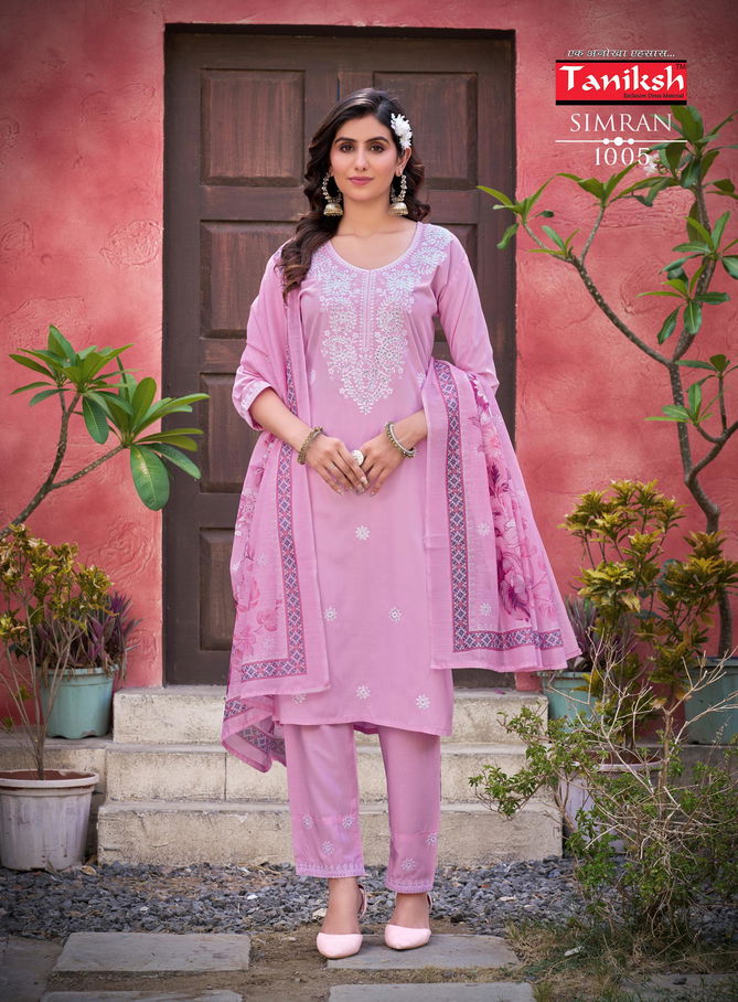 Simran Vol 1 By Taniksh Rayon Designer Kurti With Bottom Dupatta Wholesale Online
